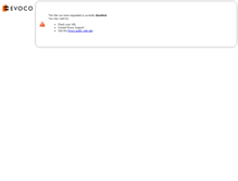 Tablet Screenshot of greeby.myevoco.com